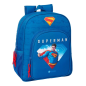 Sac à dos Superman bleu foncé compatible valise Sac à dos Superman bleu foncé compatible valise