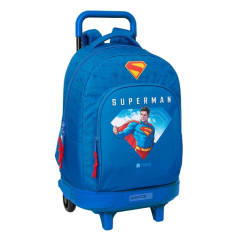 sac à dos trolley Superman bleu foncé