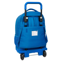 Sac à dos trolley Superman bleu foncé avec porte-bouteille