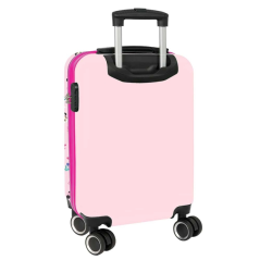 Valise cabine Minnie Mouse à roulettes rose 51 cm