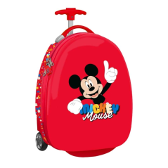 Valise à roulettes Mickey rouge 40 cm