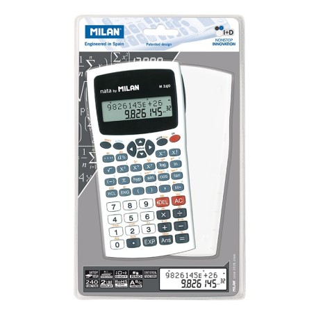Calculatrice scientifique Milan M240 10+2 chiffres 240 fonctions