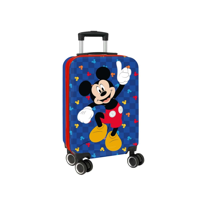 Valise cabine trolley Mickey Mouse bleu marine 51 cm Valise cabine trolley Mickey Mouse bleu marine 51 cm