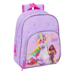 Sac à dos enfant rose Safta