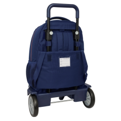 Sac à dos trolley FC Barcelone bleu marine