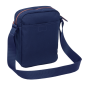 Sac bandoulière FC Barcelone bleu marine zippé Sac bandoulière FC Barcelone bleu marine zippé