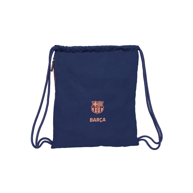 Sac plat FC Barcelone bleu marine 5 L 35 x 40 cm