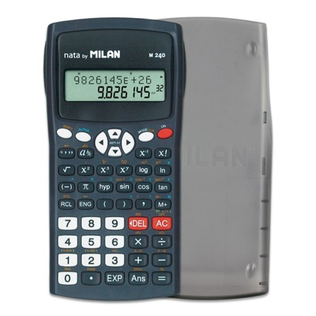 calculatrice scientifique Milan M240 bleue