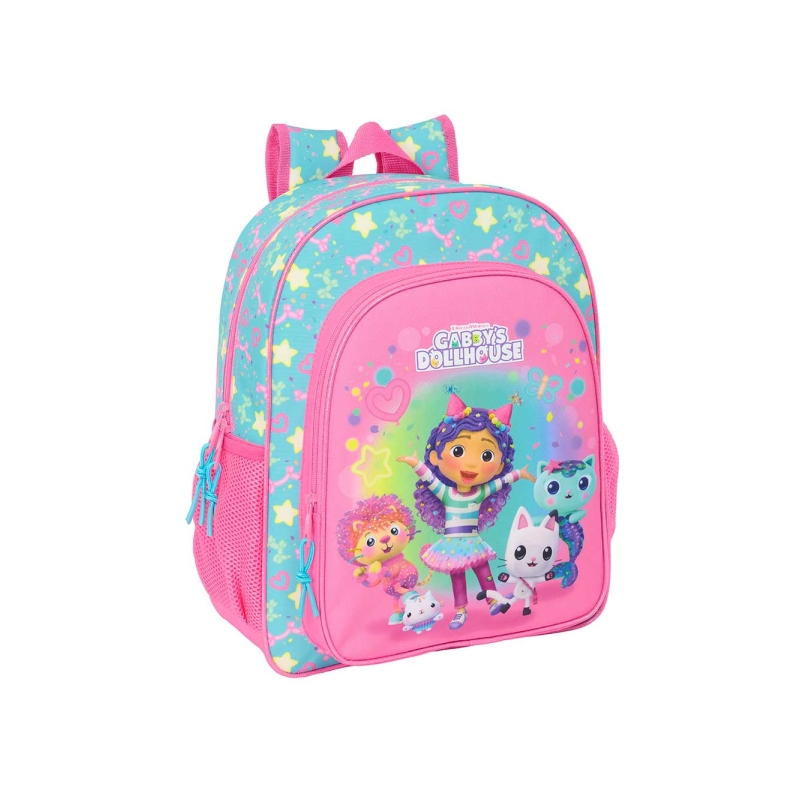 Sac à dos Gabby's Dollhouse Safta rose compatible trolley