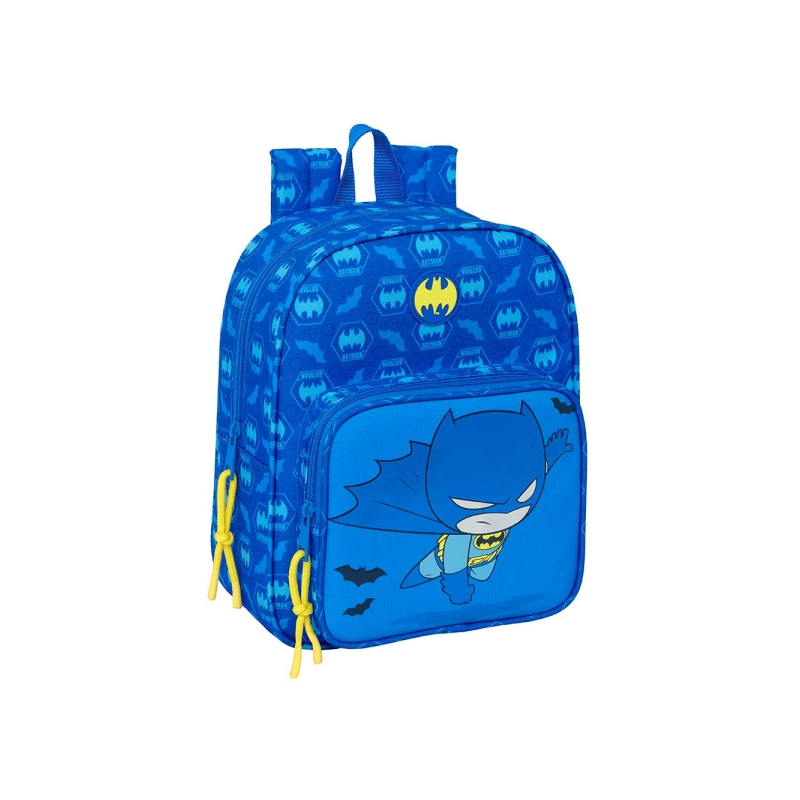 Sac à dos maternelle Batman bleu compatible trolley Sac à dos maternelle Batman bleu compatible trolley