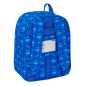 Sac à dos maternelle Batman bleu compatible trolley Sac à dos maternelle Batman bleu compatible trolley