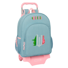 sac à dos trolley turquoise