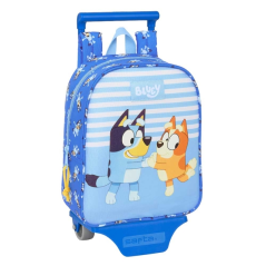 Sac à dos trolley bleu
