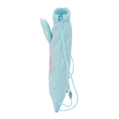 Sac plat bleu clair zippé