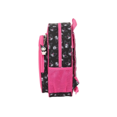Sac à dos enfant Kuromi noir rose