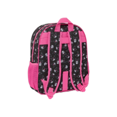 Sac à dos Kuromi Safta noir rose compatible trolley