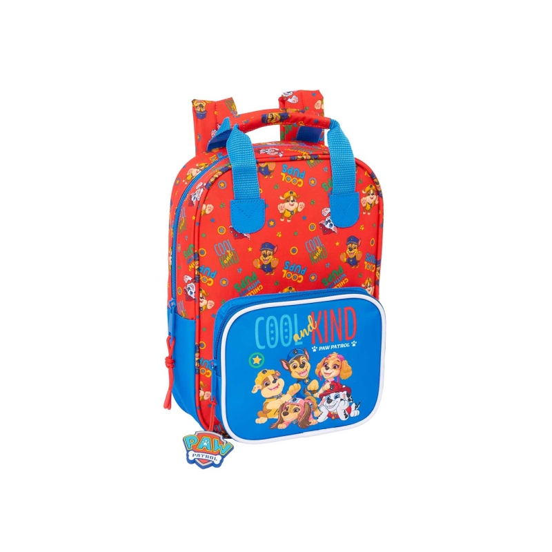 Sac à dos enfant Pat' Patrouille trolley rouge et bleu Sac à dos enfant Pat' Patrouille trolley rouge et bleu