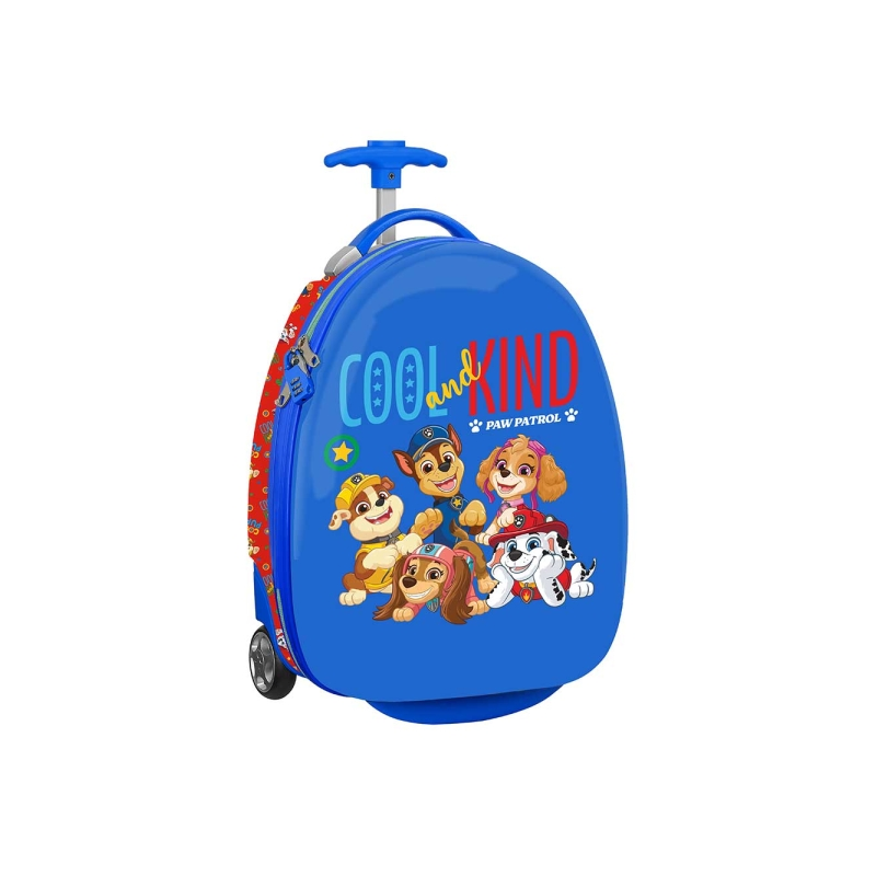 Valise à roulettes enfant Pat' Patrouille 40 cm bleue Valise à roulettes enfant Pat' Patrouille 40 cm bleue