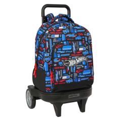 Sac à dos trolley Hot Wheels bleu