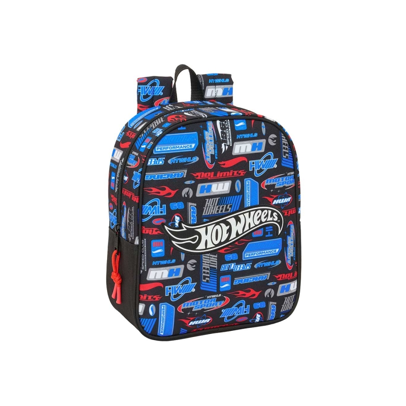 Sac à dos bébé Hot Wheels bleu pour poussette ID Sac à dos bébé Hot Wheels bleu pour poussette ID