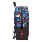 Sac à dos bébé Hot Wheels bleu pour poussette ID Sac à dos bébé Hot Wheels bleu pour poussette ID