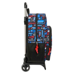 Sac à dos trolley Hot Wheels bleu