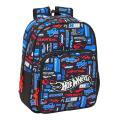 Sac à dos enfant Hot Wheels bleu