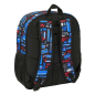 Sac à dos Hot Wheels bleu compatible valise à roulettes Sac à dos Hot Wheels bleu compatible valise à roulettes