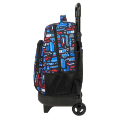 sac à dos trolley Hot Wheels bleu