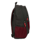Sac à dos Safta Munich Vulcan noir rouge compatible valise
