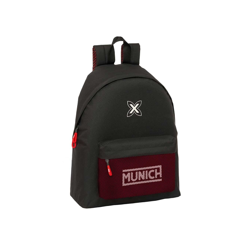 Sac à dos Safta Munich Vulcan noir et rouge Sac à dos Safta Munich Vulcan noir et rouge