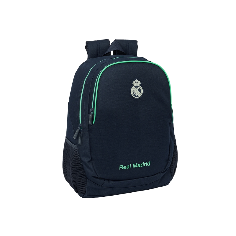 Sac à dos Real Madrid 25/26 bleu marine 2 compartiments
