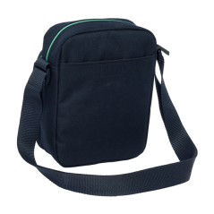 Sac à bandoulière Real Madrid bleu marine zippé