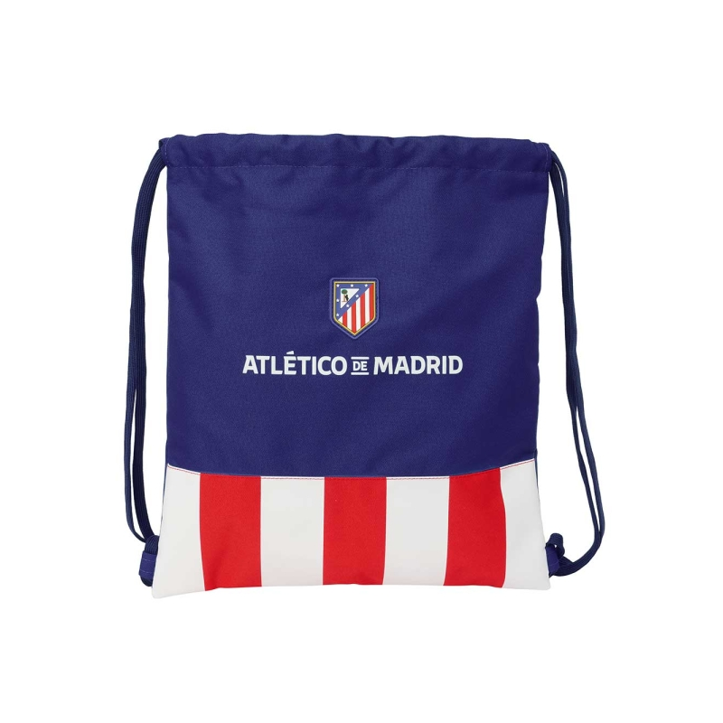 Sac plat Atlético de Madrid à cordon bleu marine 5L Sac plat Atlético de Madrid à cordon bleu marine 5L