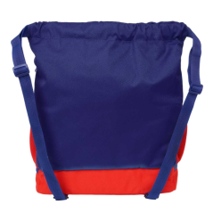 Sac à dos Atlético de Madrid bleu marine à cordon et poches