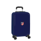 Valise cabine trolley Atlético de Madrid bleu marine