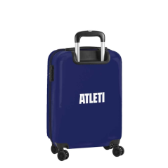 Valise cabine trolley Atlético de Madrid bleu marine