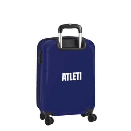 Valise cabine trolley Atlético de Madrid bleu marine
