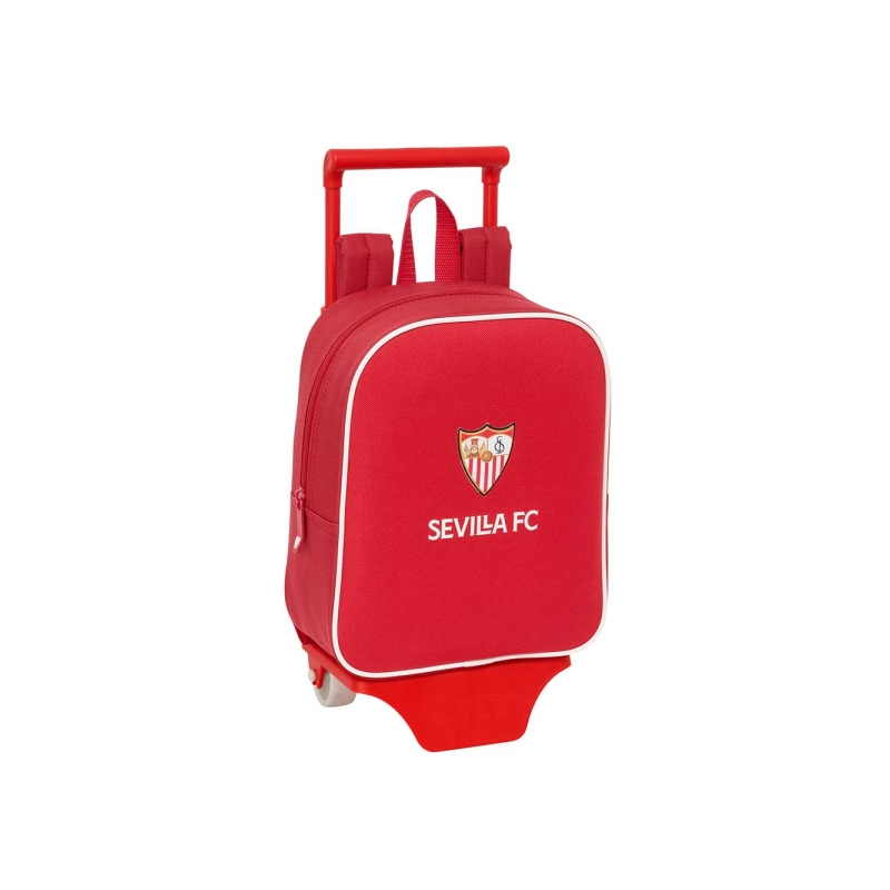 Sac à dos trolley amovible FC Séville rouge