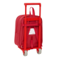 Sac à dos trolley amovible FC Séville rouge