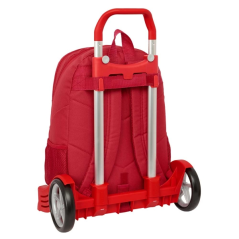 Sac à dos trolley FC Séville rouge à double fermeture
