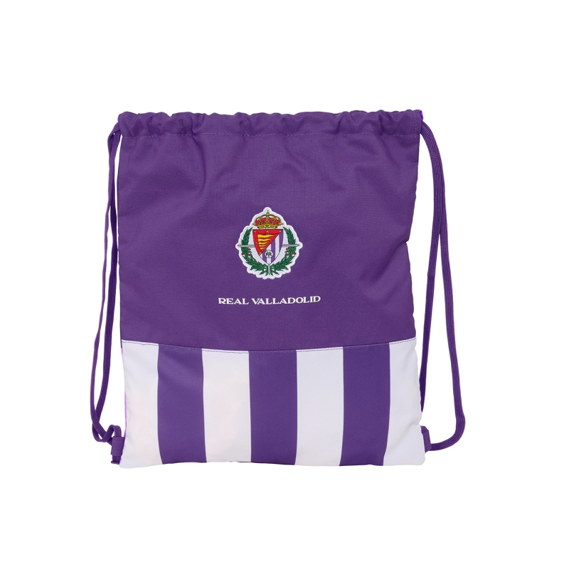 Sac plat Real Valladolid violet à cordon 5 L 35 x 40 cm Sac plat Real Valladolid violet à cordon 5 L 35 x 40 cm