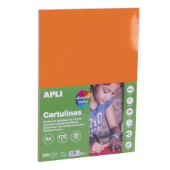 ✅ Apli Carton Intense Assortiment A4 170g 50 Feuilles couleur Surtido en stock