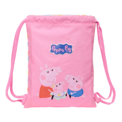 Sac plat Peppa Pig rose