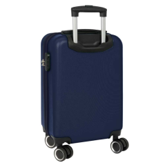 Valise cabine trolley Safta El Pulpo bleu marine