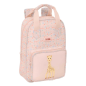 Sac à dos enfant Sophie la Girafe rose pastel recyclé