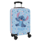 Valise cabine trolley Stitch Happy 20" bleue Valise cabine trolley Stitch Happy 20" bleue