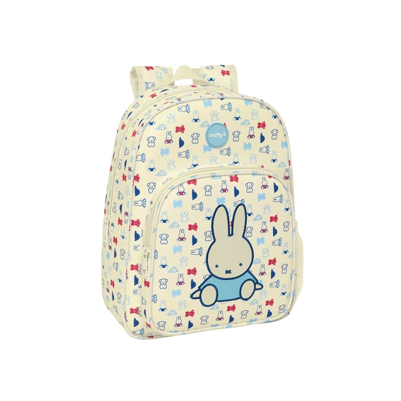 Sac à dos enfant Safta Miffy Buddy beige adaptable trolley Sac à dos enfant Safta Miffy Buddy beige adaptable trolley