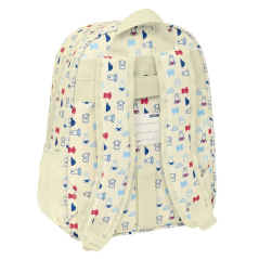 Sac à dos enfant Safta Miffy Buddy beige adaptable trolley
