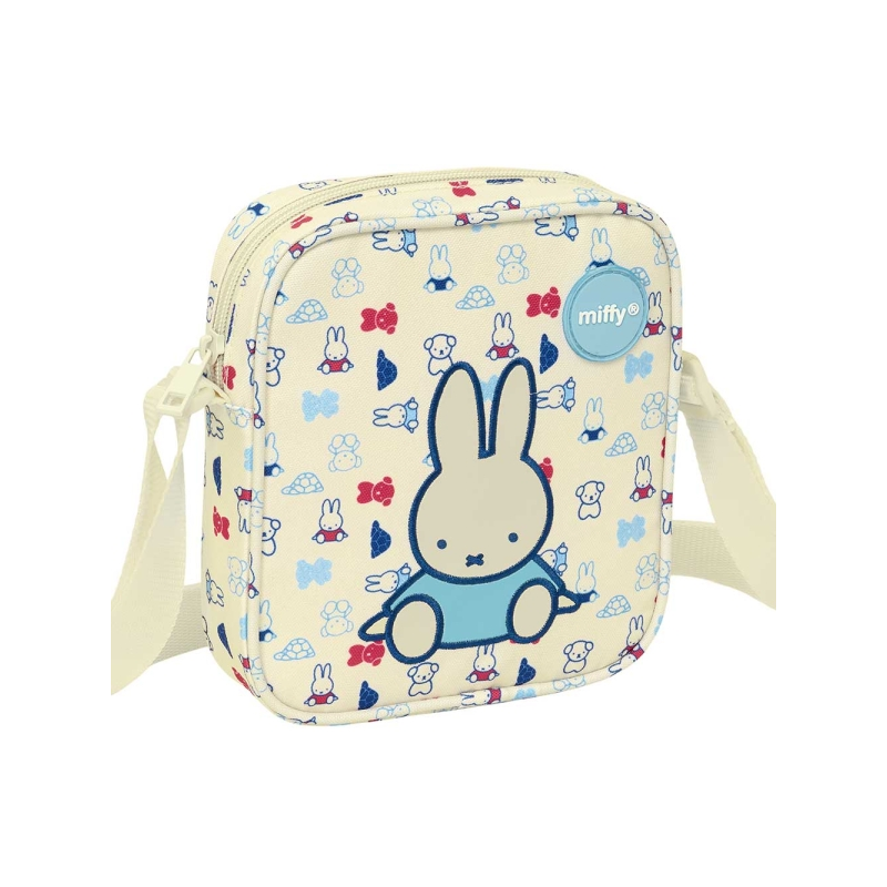 Sac bandoulière Miffy Buddy 1L beige recyclé